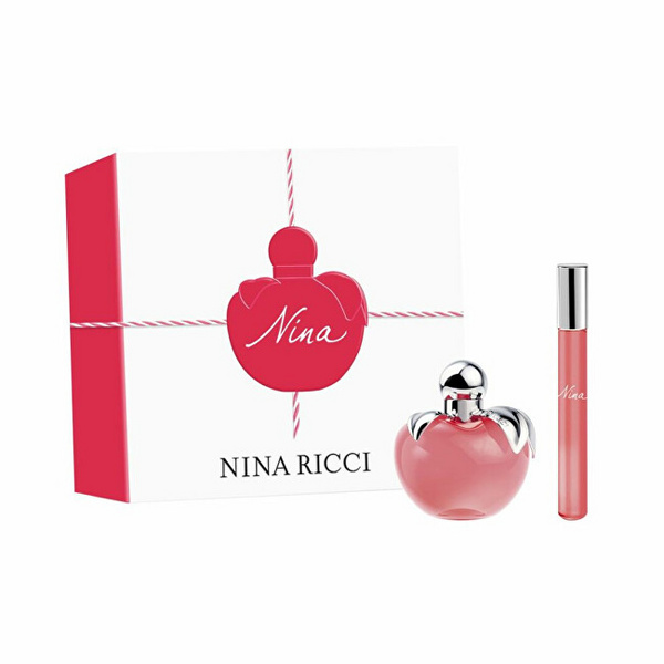 Set NINA RICCI Nina, Eau de Toilette 50 ml + roll-on 10 ml Set NINA RICCI Nina, Eau de Toilette 50 ml + roll-on 10 ml