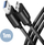 Kabllo AXAGON USB-A - micro USB 3.2 Gen 1 SPEED, 3A, 1m, e zezë