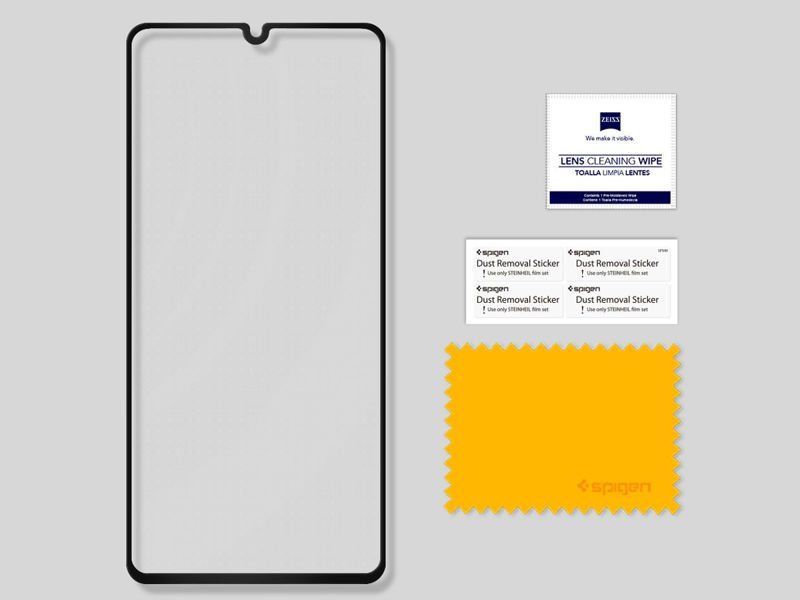 Xham mbrojtës Spigen Glas.tR për Huawei P30 Pro, i zi 