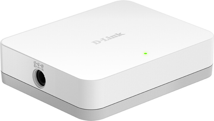 Switch D-Link GO-SW-5G, i bardhë