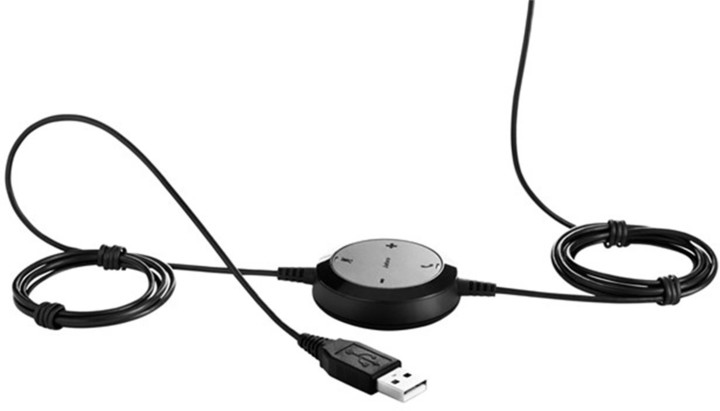 Kufje Jabra Evolve 20, të zeza