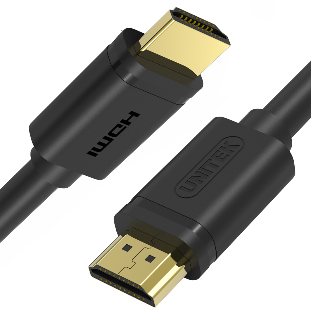 Kabllo Unitek (Y-C136), HDMI - HDMI, 1m, e zezë