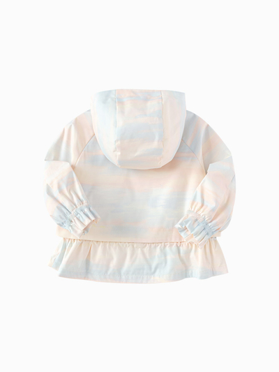 Xhaketë Sunset Bloom Ruffle Windbreaker