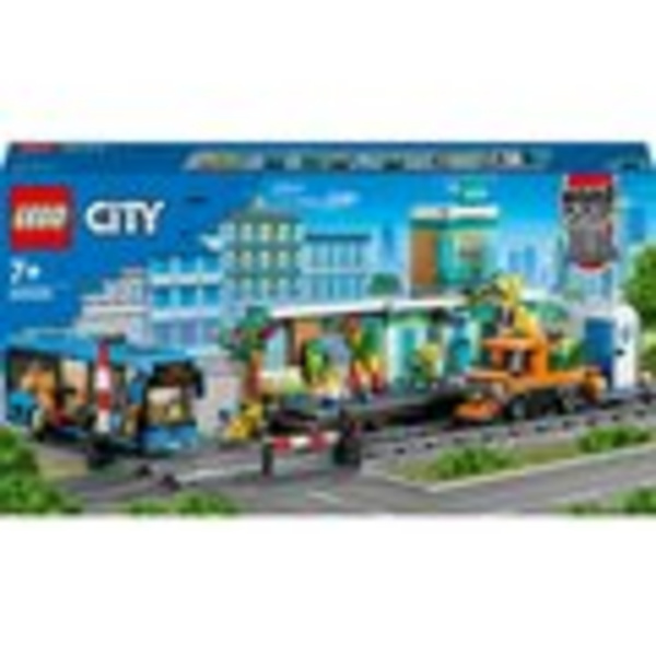 Set lodër LEGO® City 60335 Railway Station, 907 pjesë