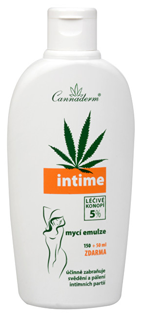 Shampon për kujdes intim Cannaderm Intime, 200 ml