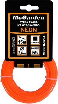 Linja për prerjen e barit McGarden, 3.0 mm 15m Linja për prerjen e barit McGarden, 3.0 mm 15m