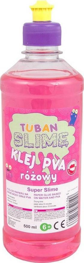 Klej do papieru PVA 500 ml rozowy