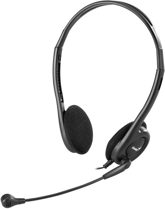 Kufje Genius HS-200C, të zeza