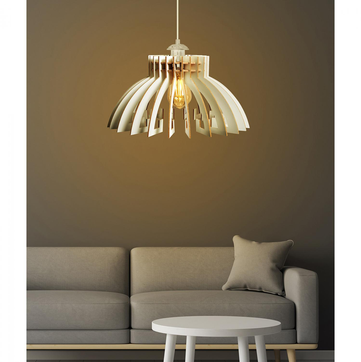 Llambë tavani druri Ø54×65 cm (HM7350.02)