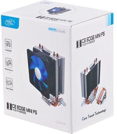 Ftohëse CPU Deepcool Ice Edge Mini FS (DP-MCH2-IEMV2). Alumin, 2200 rpm, 80 mm