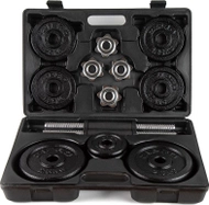 Set i peshave të dorës Zipro Dumbbell, 12 pjesë, të zeza Set i peshave të dorës Zipro Dumbbell, 12 pjesë, të zeza