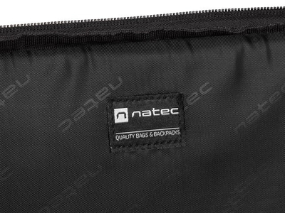Çantë dore për laptop Natec BEIRA, 15.6", e zezë