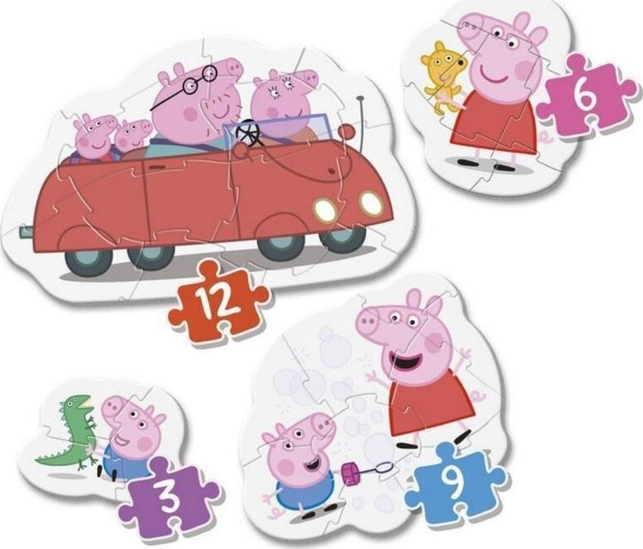 Lodër puzzle Clementoni My First Puzzle Peppa Pig 20829, 30 elemente