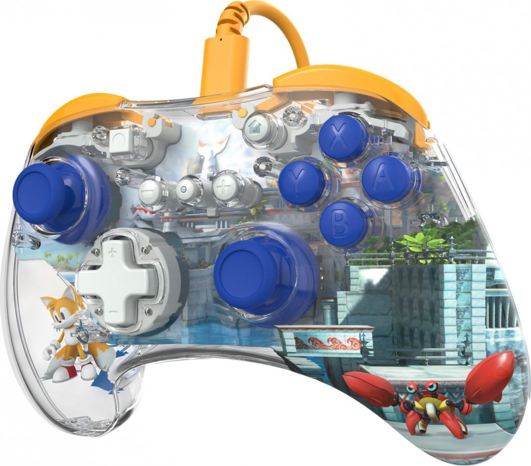 Kontroller PDP RealMz Tails Seaside Hill Zone, me kabllo, shumëngjyrësh