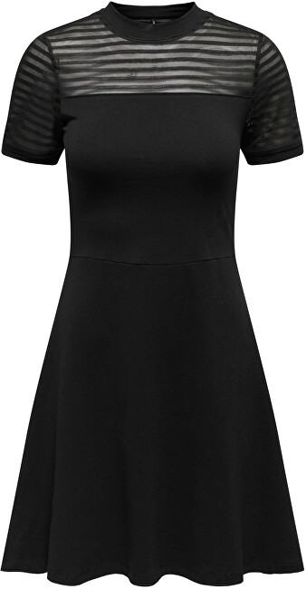 Fustan ONLY ONLNIELLA Slim Fit 15315786 Black