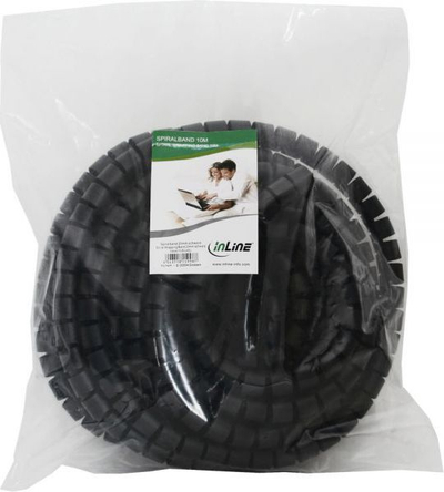 Organizues për kabllo, 20mm, i zi, 10m - 59947T