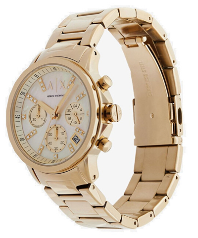 Orë dore Armani Exchange Banks AX4327