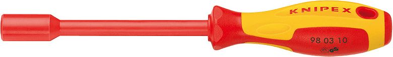 Kaçavidë Knipex (980310), 10mm, 1000V, e kuqe/e verdhë Kaçavidë Knipex (980310), 10mm, 1000V, e kuqe/e verdhë