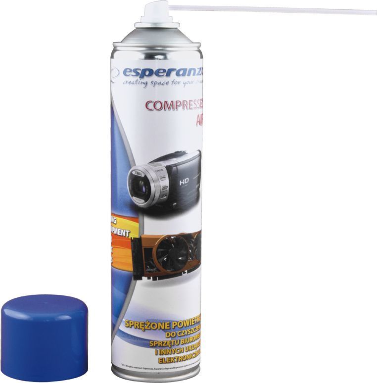 Ajër i kompresuar për heqjen e pluhurit Esperanza (ES118), 600 ml