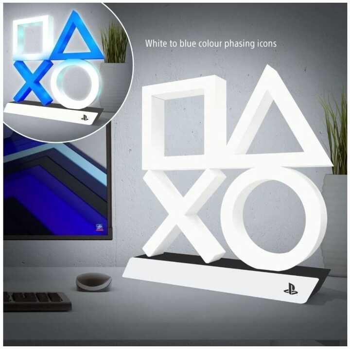 Llambë Playstation - Icons Light XL, USB