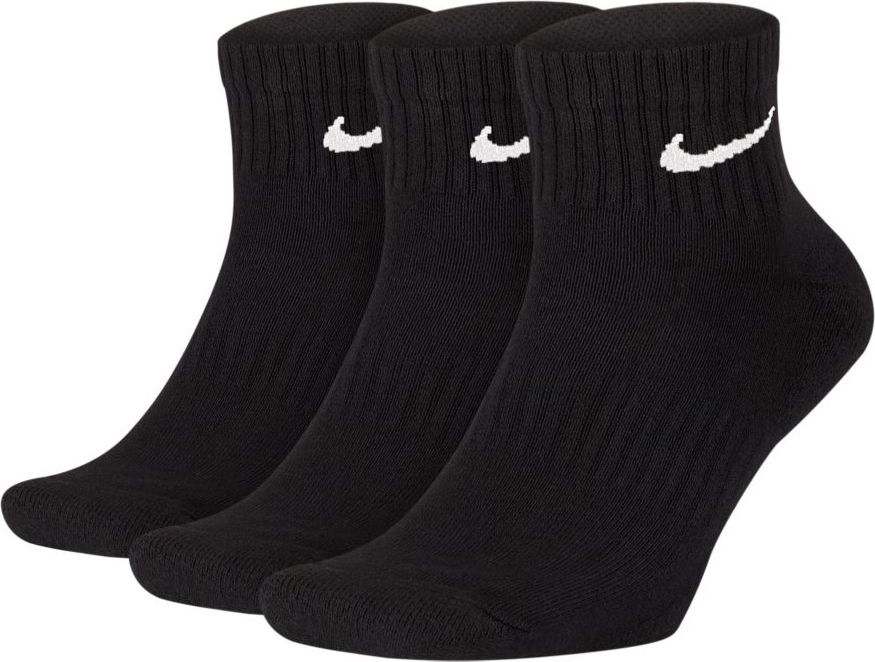 Qorape Nike Everyday Cushion Ankle, 3 copë, nr 34-38, të zeza