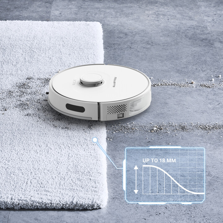 Fshesë robotike me vakum Rowenta X-Plorer S75s+ 4në1 Laser Auto Empty RR8587WH