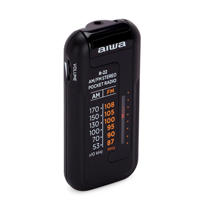 Radio Mini me Zë Hyperbass dhe Kufje AIWA R-22