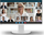 Monitor NEC MultiSync EA242F, 1920 x 1080 FullHD, 23.8", i bardhë