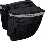 Çantë e dyfishtë për biçikletë Dunlop, 26 L, e zezë Çantë e dyfishtë për biçikletë Dunlop, 26 L, e zezë