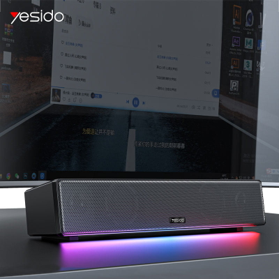 Altoparlant me Bluetooth Yesido YSW10 RGB, i zi