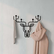 Varëse rrobash Decortie Deer, 60x74cm, e zezë