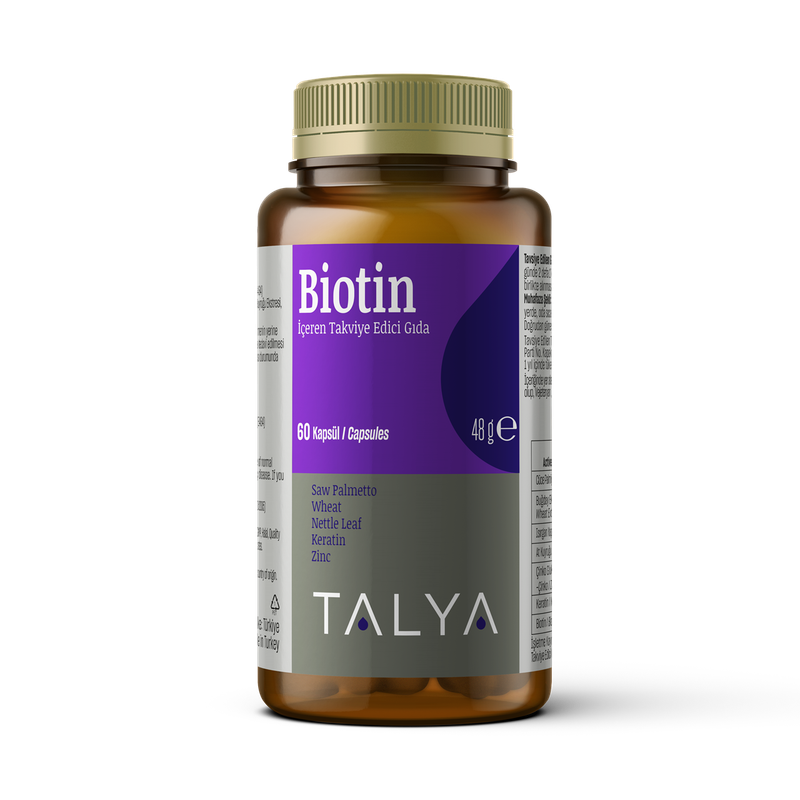Suplemente TALYA Herbal Biotin Complex, 60 kapsula