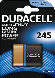Bateri Duracell Battery Ultra 2CR5 1400mAh Bateri Duracell Battery Ultra 2CR5 1400mAh