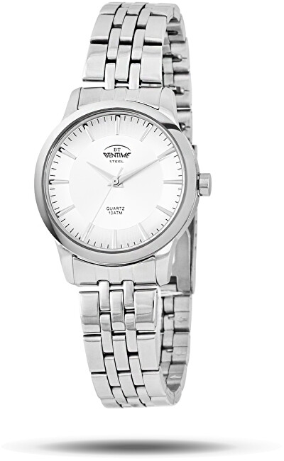 Orë dore për femra Bentime 007-9LB-TML7055A, e argjendtë