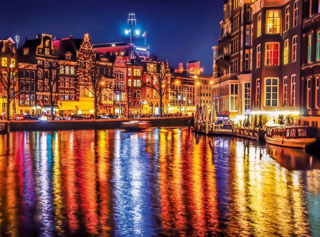 Clementoni Amsterdam Сложувалка од 500 Делови