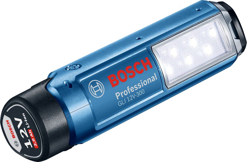 Llambë dore Bosch GLI 12V, 300 lmn