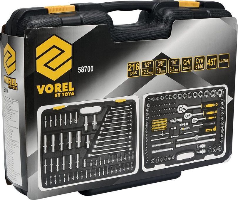 Set veglash Vorel (58700), 216 elemente