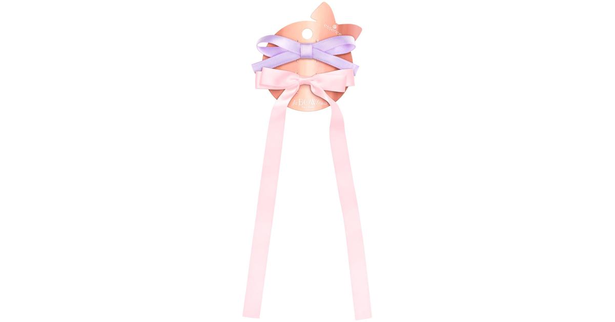 Kapëse për flokë Essence Fabowlous Hair Bows, 01 Put A Bow On It, 2 copë