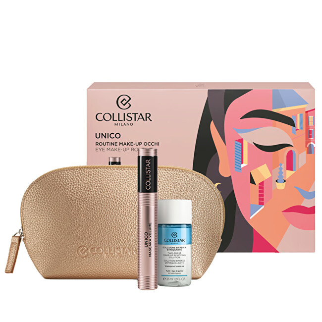 Set për femra Collistar Volume Unico Mascara Set Gift Set, 3 elemente