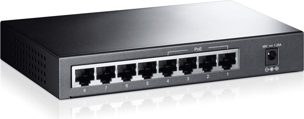 Switch TP-Link TL-SF1008P, 8 porte - 4 PoE