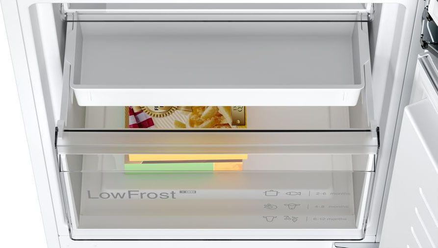 Frigorifer Bosch KIV86VFE1, 267 l, i bardhë 
