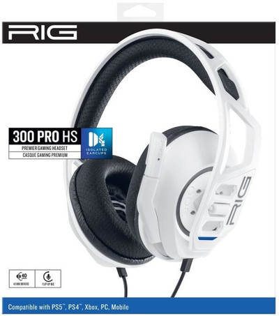 Kufje RIG 300 PRO HS, të bardha
