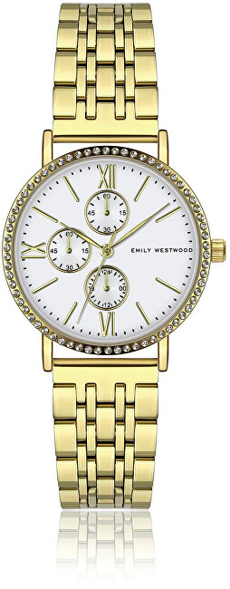 Orë dore për femra Emily Westwood Vintage EKC-5718GQ, e artë