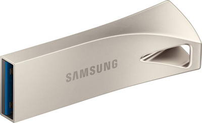 USB pendrive Samsung BAR Plus 2020 256GB USB 3.1 (MUF-256BE3/APC), e argjendtë