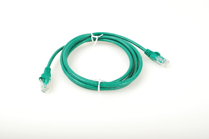 Kabllo UTP PremiumCord CAT- 6 Gjelbër 2 m