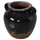Vazo dekorative Φ24x23Hcm (HM4380), zezë