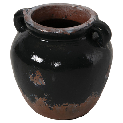 Vazo dekorative Φ24x23Hcm (HM4380), zezë