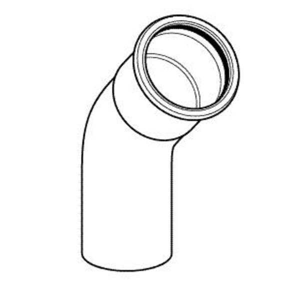 Gyp Geberit, 45°, 22 mm