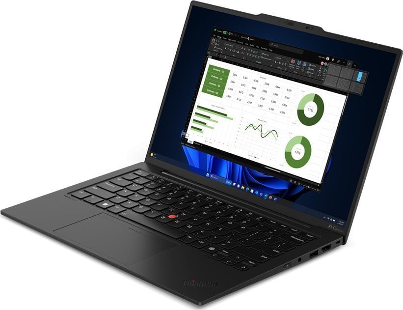 Laptop Lenovo ThinkPad X1 Carbon G12, 14", Intel Core Ultra 7 155U, 32GB RAM, 1TB SSD, i zi