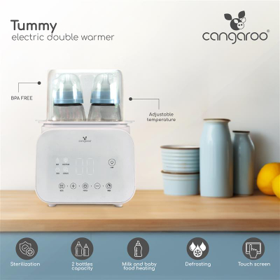 Ngrohëse për shishe Cangaroo Tummy, 500W, e bardhë